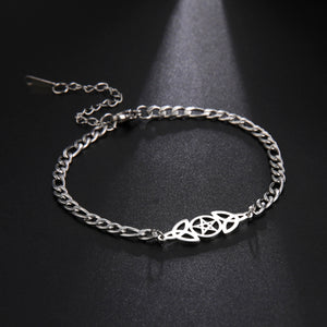 Triquetra & Pentagram Amulet Bracelet