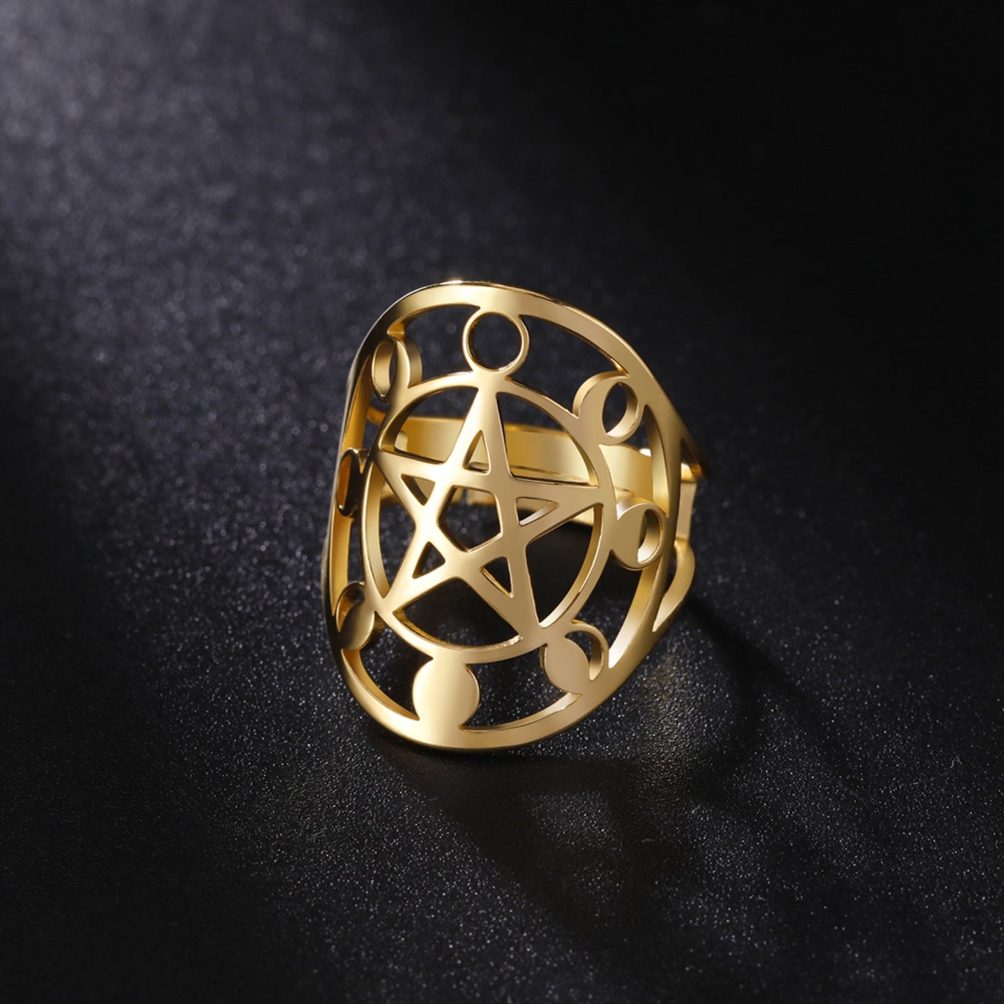 Viking Pentagram Ring