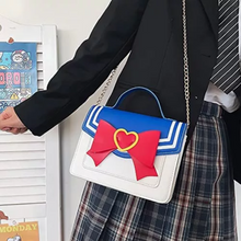 Cargar imagen en el visor de la galería, Sailor Moon Crossbody Blue Bag
