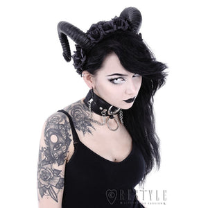 Sinister & Roses Gothic Headpiece