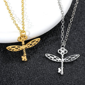 Golden Snitch Wings Necklace