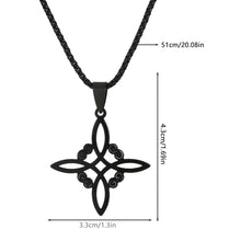 Cargar imagen en el visor de la galería, Witch&#39;s Knot Necklace
