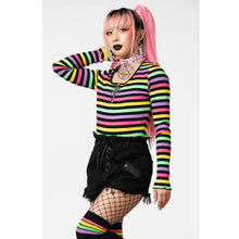Cargar imagen en el visor de la galería, Nikiko Ribbed Long-Sleeve Top
