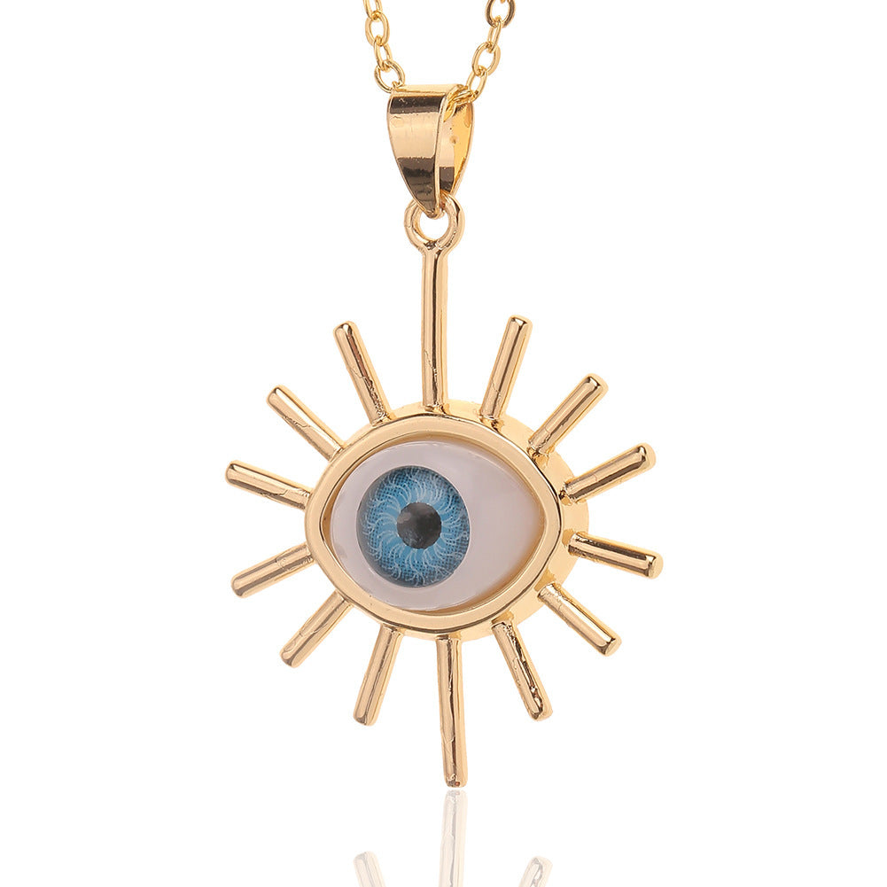 Eye of Sky Necklace