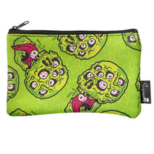 Cargar imagen en el visor de la galería, Sourpuss Gnarly Skull Zip Pouch
