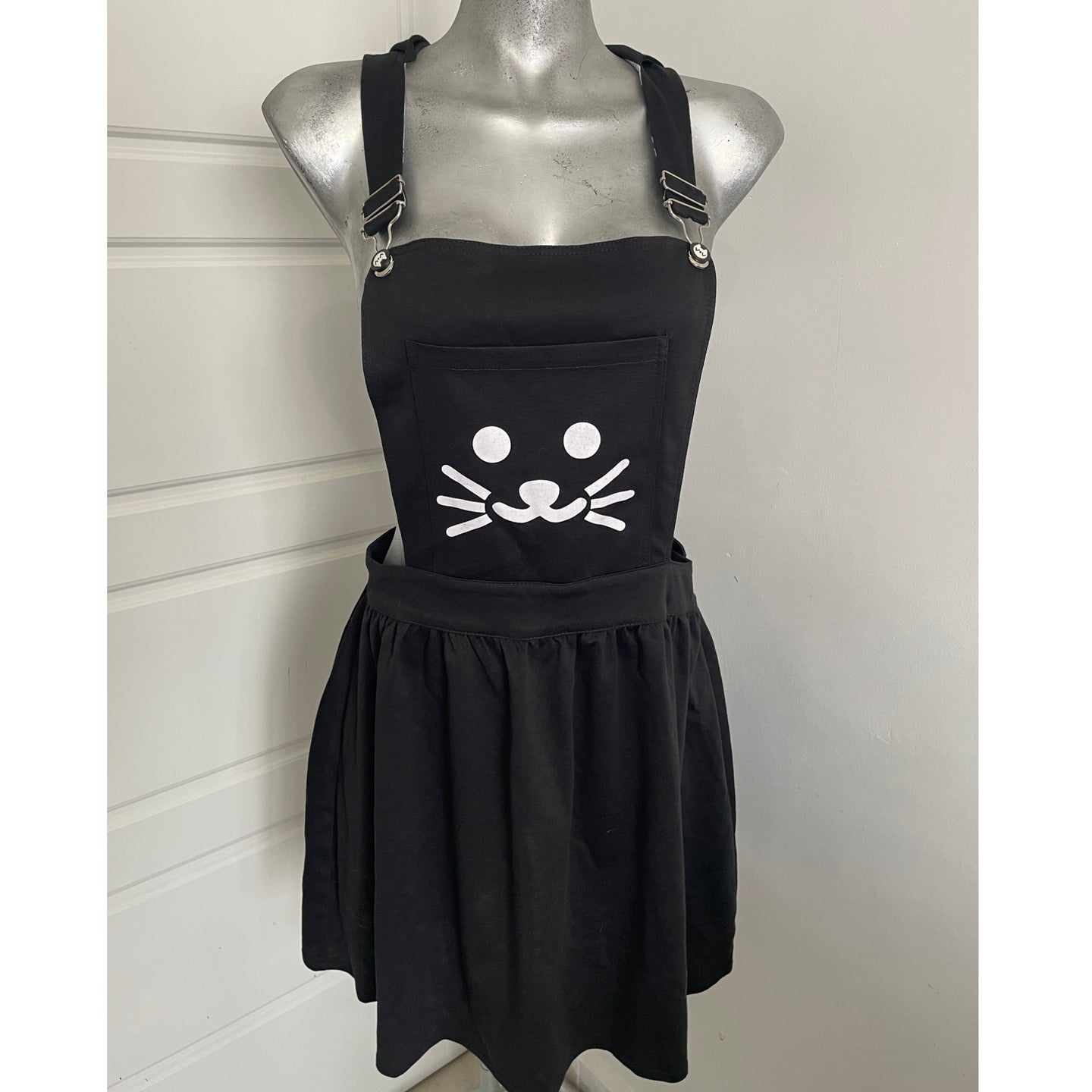 Cat Strappy Dress with Hat