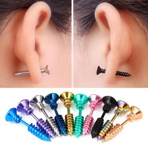Fake Screw Expander Earrings