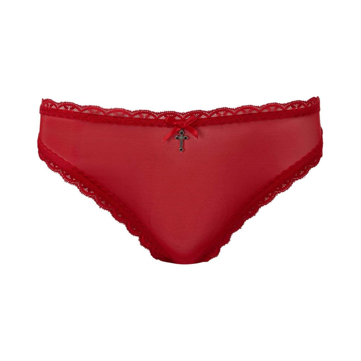 She Bites Lace Panty [SCARLET]