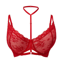 Cargar imagen en el visor de la galería, Sheer Evil Bra [SCARLET] [PLUS]
