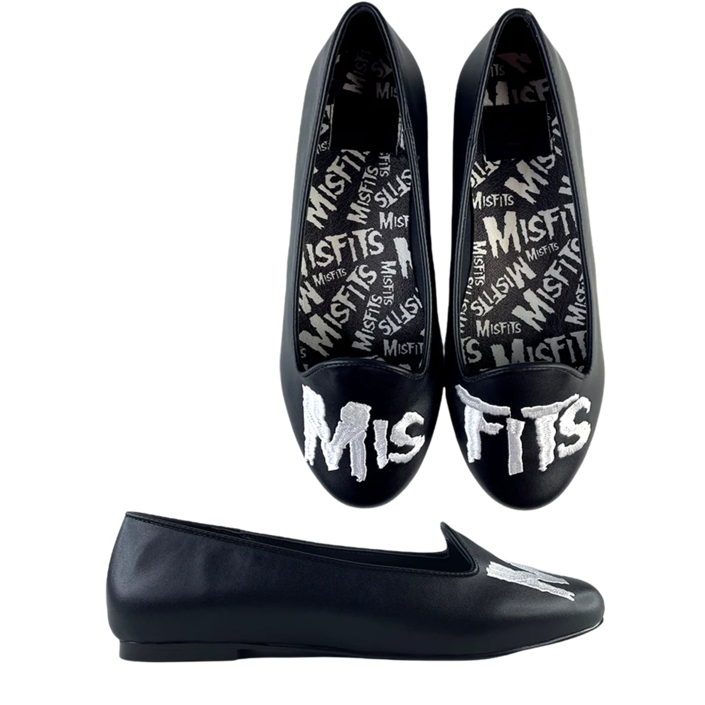Misfits Embroidered Flat