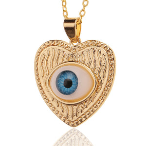 Eye of Heart Necklace