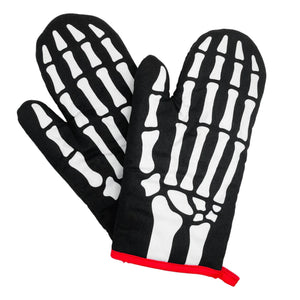 Sourpuss Miss Bones Oven Mitts Set