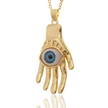 Cargar imagen en el visor de la galería, Eye of Fatima Necklace
