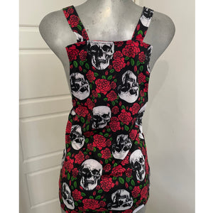 Skulls & Roses Straps Dress