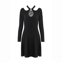Cargar imagen en el visor de la galería, DW236 Gothic hollow bandage chest dress
