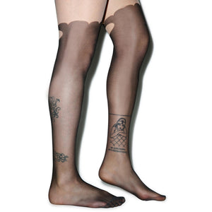 Garter My Heart Tights