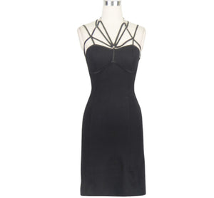 SKT027 Backless Hollow Out Dresses