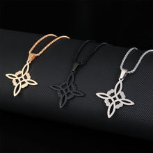 Cargar imagen en el visor de la galería, Witch&#39;s Knot Necklace
