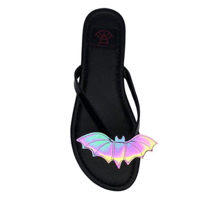 Betty Bat Reflective-Galactic Sandals