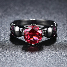 Cargar imagen en el visor de la galería, Simple Skully Red Ring
