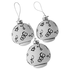 Cranium Glass Ornament