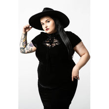 Cargar imagen en el visor de la galería, Malady Lace-Up Top [B] [PLUS]
