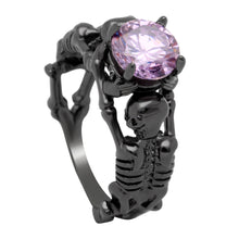 Cargar imagen en el visor de la galería, Skeleton Pink Ring
