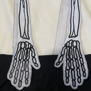 Skeleton Hands Skirt Dress