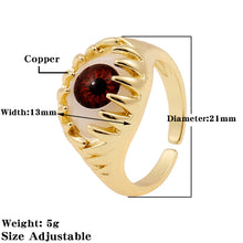 Cargar imagen en el visor de la galería, Evil Eye Ring
