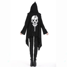 Cargar imagen en el visor de la galería, JW181 Gothic skull back baggy jacket
