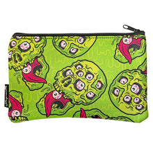 Cargar imagen en el visor de la galería, Sourpuss Gnarly Skull Zip Pouch
