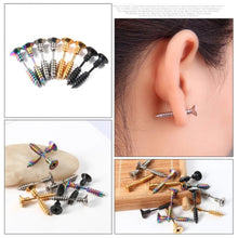 Cargar imagen en el visor de la galería, Fake Screw Expander Earrings
