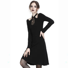 Cargar imagen en el visor de la galería, DW236 Gothic hollow bandage chest dress
