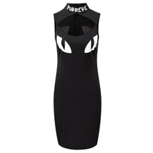 Cargar imagen en el visor de la galería, Purr Evil Bodycon Dress
