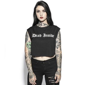 Dead Inside - Festival Crop Tank