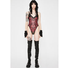 Cargar imagen en el visor de la galería, Your Highness Mesh Bodysuit [Black]
